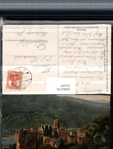 321297,Künstler AK Heinrich Hoffmann Heidelberg Schoss pub Edm. v. König