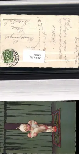 ,Künstler AK E. Colombo Kind Zwei Babys Kinder