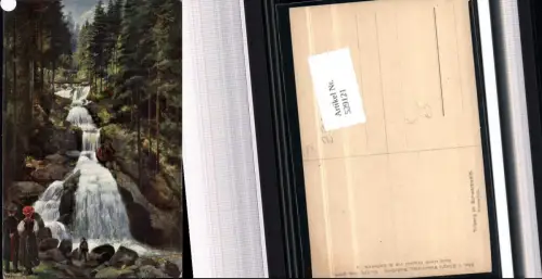 529121,Künstler AK Heinrich Hoffmann Triberg im Schwarzwald