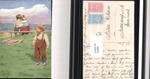 529406,Künstler AK Karl Feiertag Eifersüchtige pub B.K.W.I 330-2