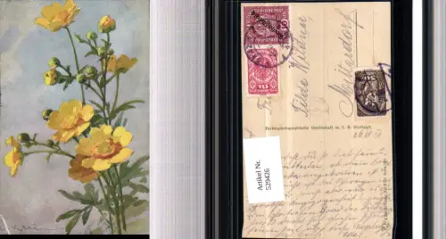 529426,Künstler AK Catharina Klein Blumen pub F PH G 134-3774