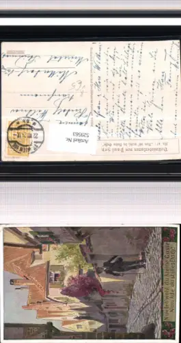 529563,Künstler AK Paul Hey Volksliedkarte Liedkarte 47