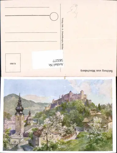 583277,Künstler AK E.T. Compton Salzburg