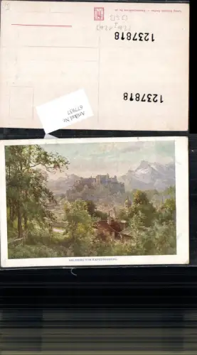 677937 Künstler AK Edward Theodore Compton Salzburg Kapuzinerberg