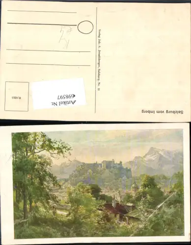 698597 Künstler AK E. T. Compton Salzburg Imberg