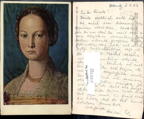 699399 Künstler AK Constanza da Sommaia Florenz pub Max Jaffe 290