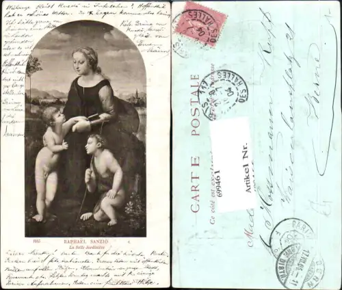 699461 Künstler AK Raphael Sanzio Frau Kinder