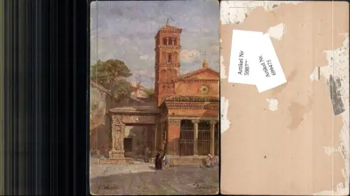 699475 Künstler AK C. Wuttke Rom Roma