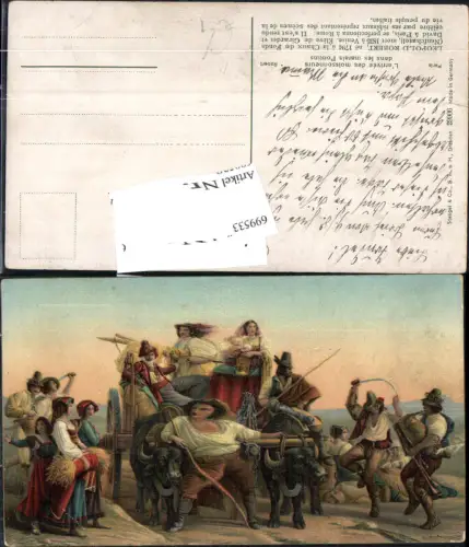 699533 Künstler AK Leopold Robert Bauern pub Stengel e Co. 29906