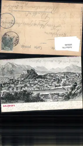 699646 Künstler AK F. Kulstrunk Salzburg