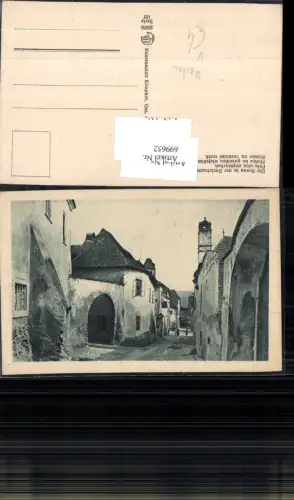 699652 Künstler AK Wachau Spitz Aggstein Weissenkirchen pub Kilophot