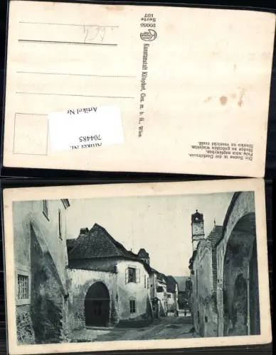 704485 Künstler AK Die Sonne in der Dorfstrasse pub Kilophot Serie 107 20055