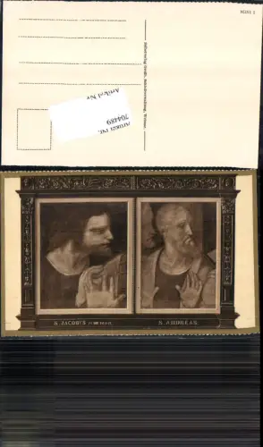 704489 Künstler AK Jacobus Jakob Hl. Andreas