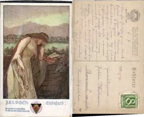 63045,Dt Schulverein 490 F. Kuderna Weinende Frau