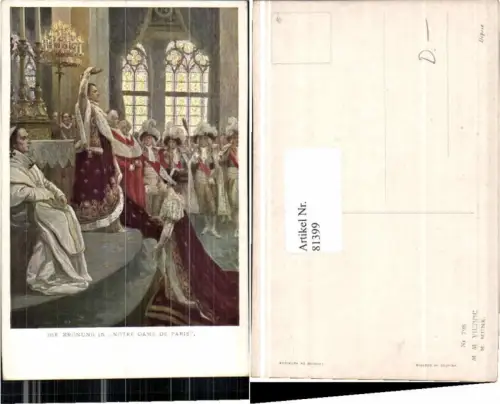 81399,M. Munk Vienne 798 Krönung Notre Dame paris