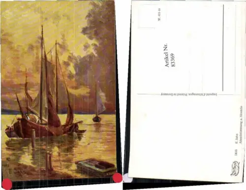 83369,Degi AK 1416 E. Jahn Abendstimmung Strande