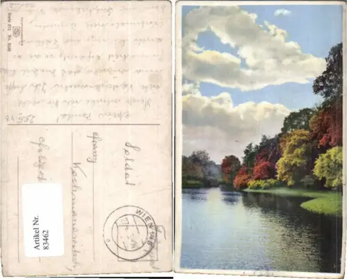 83462,Photochromie Ser 371-5160 Fluss Herbst Bäume