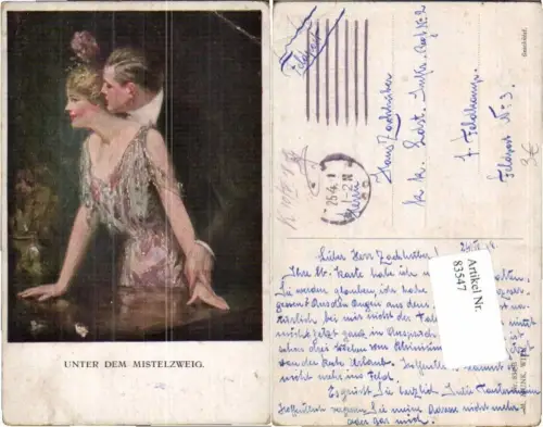 83547,M. Munk Vienne 834 Liebespaar Paar