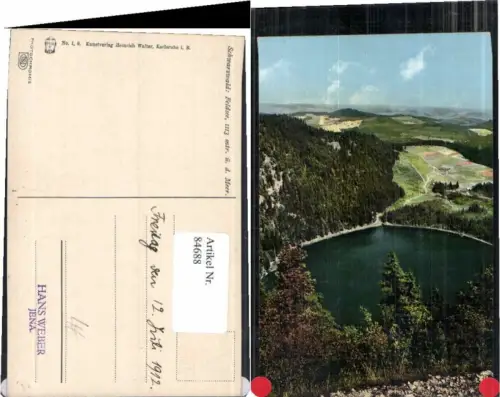 84688,Photochromie Serie Feldsee Freiburg Breisgau