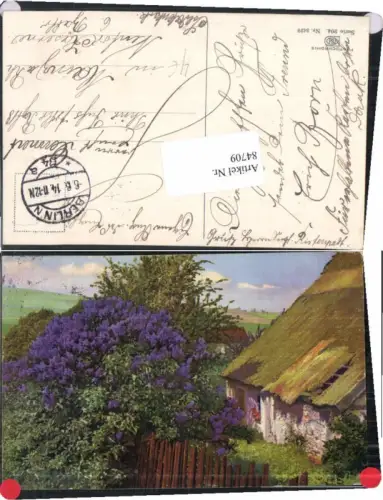 84709,Photochromie Ser. 204-3429 Bauernhaus Sträucher