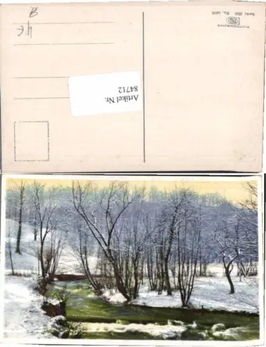 84712,Photochromie Ser. 359-5088 Winterlandschaft Bäume