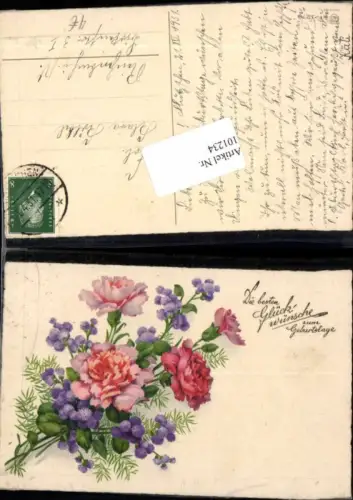 101234,Meissner e Buch 3279 Rosen Blumen Geburtstag