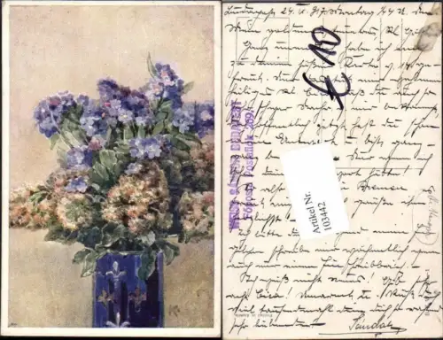 103442,Rudolf Konopa Blumen Vase B.K.W.I 984-1