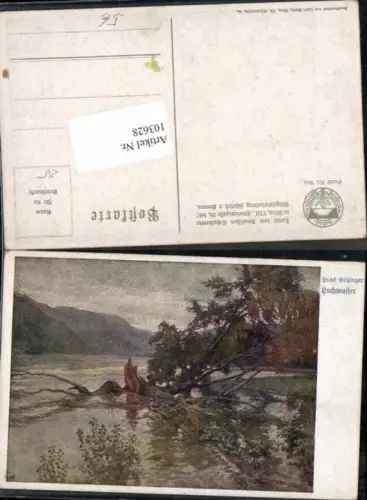 103628,Dt. Schulverein 944 Hans Götzinger Hochwasser Donau