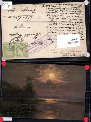 114096,Theo Stroefer Nürnberg Russische Meister 56 T. Risnitschenko Zensur Fiume
