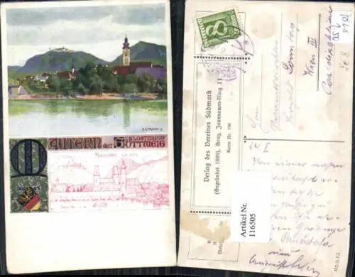 116505,Verein Südmark 190 Mautern a.d. Donau bei Krems R. Assmann sign