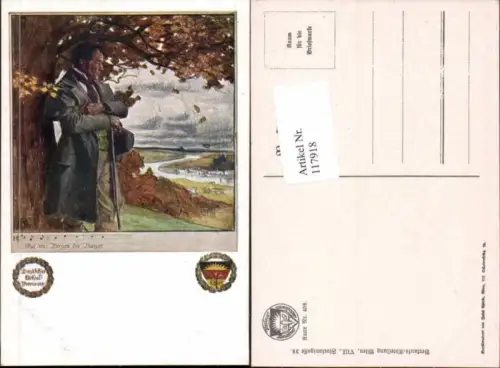 117918,Dt. Schulverein 458 Gruss den Bergen die Burgen