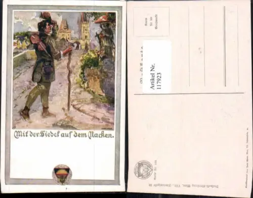 117923,Dt. Schulverein 444 R. Fallböck Geige Mann