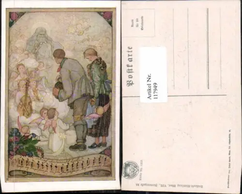 117949,Dt. Schulverein 1253 M. Grengg Engel Himmel Jesus Gott