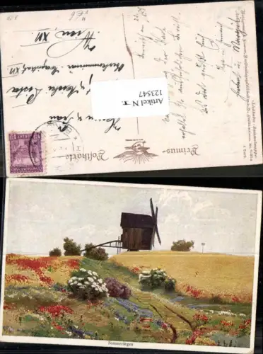 123547,Primus AK 1095a Sommersegen Windmühle Mühle Windrad