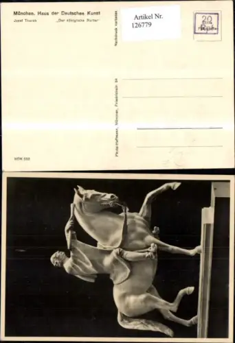 126779,Haus der Deutschen Kunst HDK 552 Der königliche Reiter