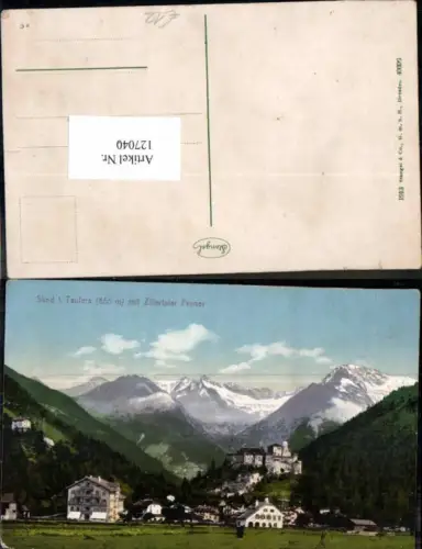 127040,Trentino Sand in Taufers Südtirol m. Zillertaler Ferner pub Stengel Co 40396