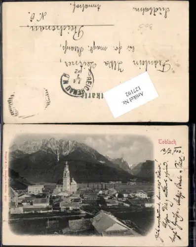 127192,Trentino Toblach im Pustertal pub Stengel 2767