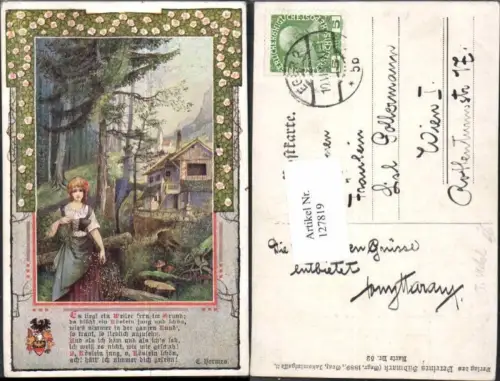 127819,Verein Südmark 52 Th. Welzl Röslein grund