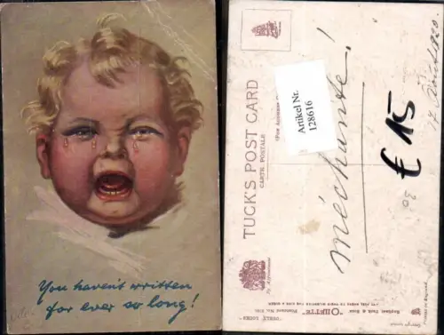 128616,R. Tuck Oilette 8706 Curly Looks Baby weint