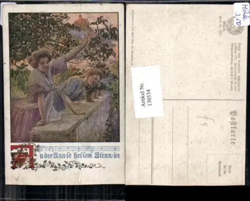 130534,Dt Schulverein 1231 An der Saale hellem Strande