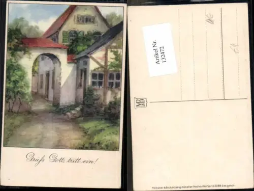 132472,Meissner e Buch Leipzig 2399 Grüss Gott und tritt ein