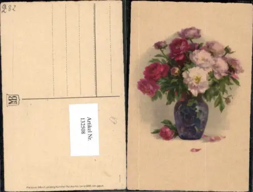 132508,Meissner e Buch Leipzig 2591 Blumen Vase