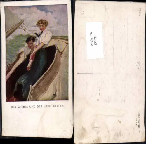 132693,M. Munk Vienne 837 Des Meeres und er Liebe Wellen Clarence F. Underwood