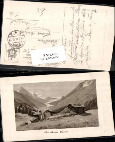 134248,Aus dem Tessin bauernhäuser berge pub Theo Stroefer 1099