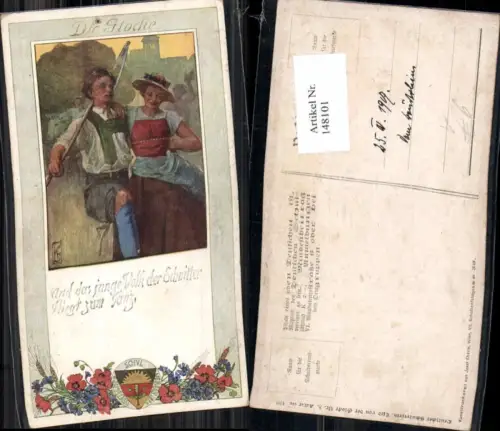 148101,Dt Schulverein 199 Lied v.d. Glocke 8