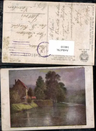 148110,Dt Schulverein 1202 Ernst Payer Bach m. silbernen Wellen