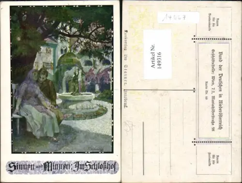 149316,Bund d. deutschen in Niederösterreich 60 Marussig Sinnen Minnen