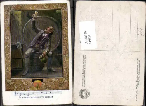 149634,Dt Schulverein 85 Im kühlen Keller sitz ich hier