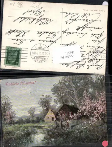 161301,Theo Stroefer 1237 Pfingsten Haus Sträucher