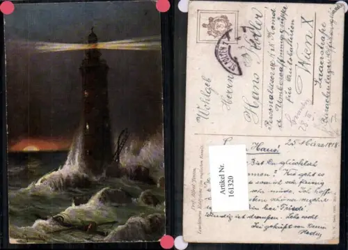 161320,Theo Stroefer 1236 - 4 Alfred Jensen Leuchtturm Eddystone